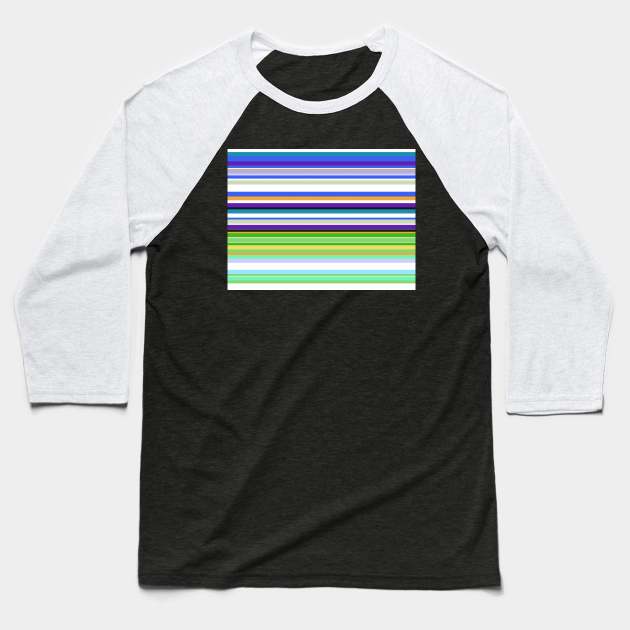 Digital abstract artwork Baseball T-Shirt by Recreation